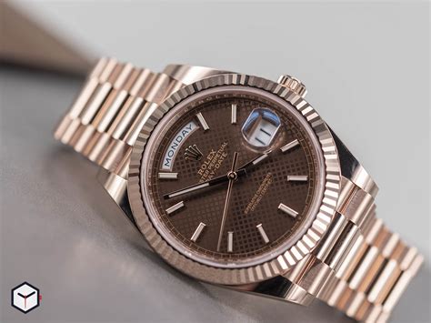 chicolate rolex|rolex day date chocolate dial.